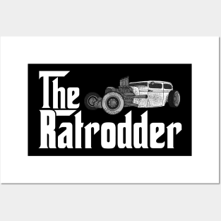 Funny The Ratrodder Posters and Art